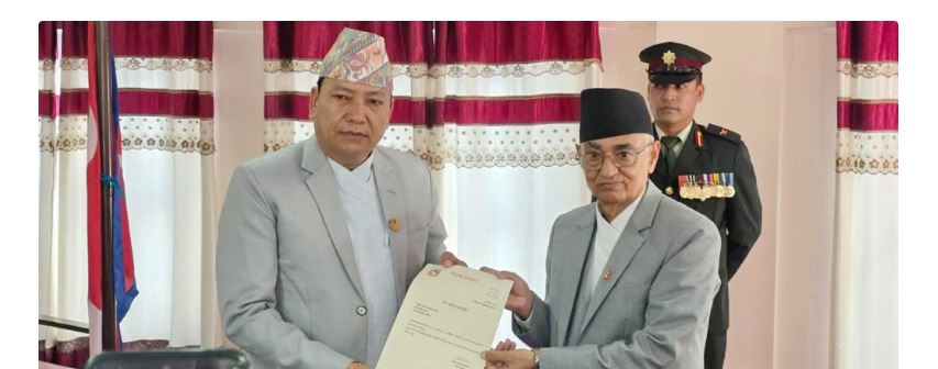 बागमतीको मुख्यमन्त्रीमा किरण थापा नियुक्त