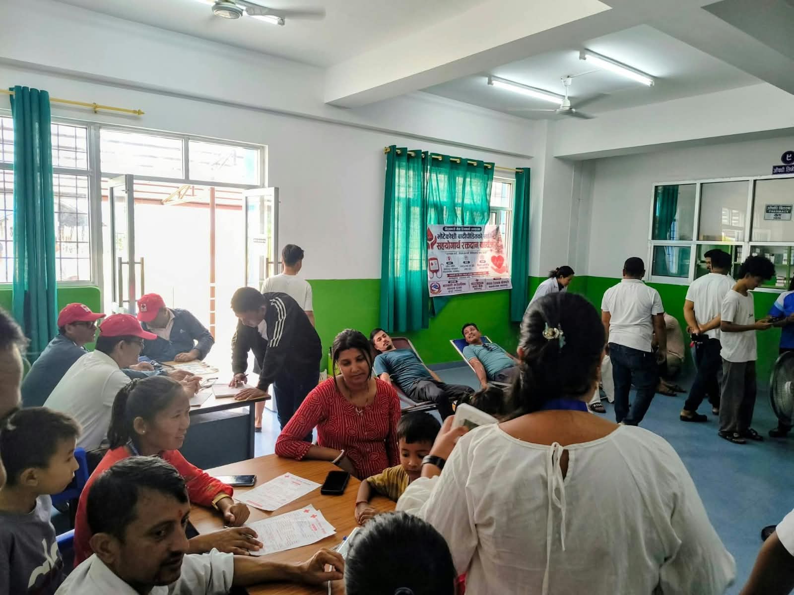 भोटेकोसी बाढीपीडितको सहयोगार्थ बागमतीमा रक्तदान कार्यक्रम सम्पन्न